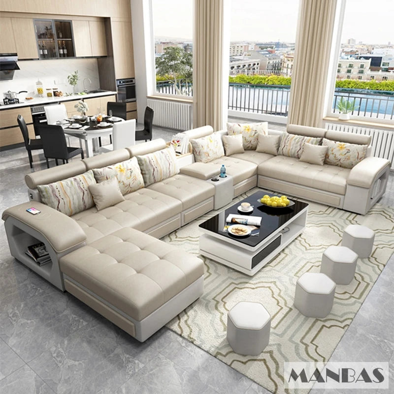 Fabric Sofa Set Furniture Living Room Sofa Set