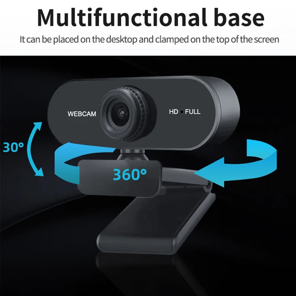 USB HD Web Camera Autofocus with Microphone Plug