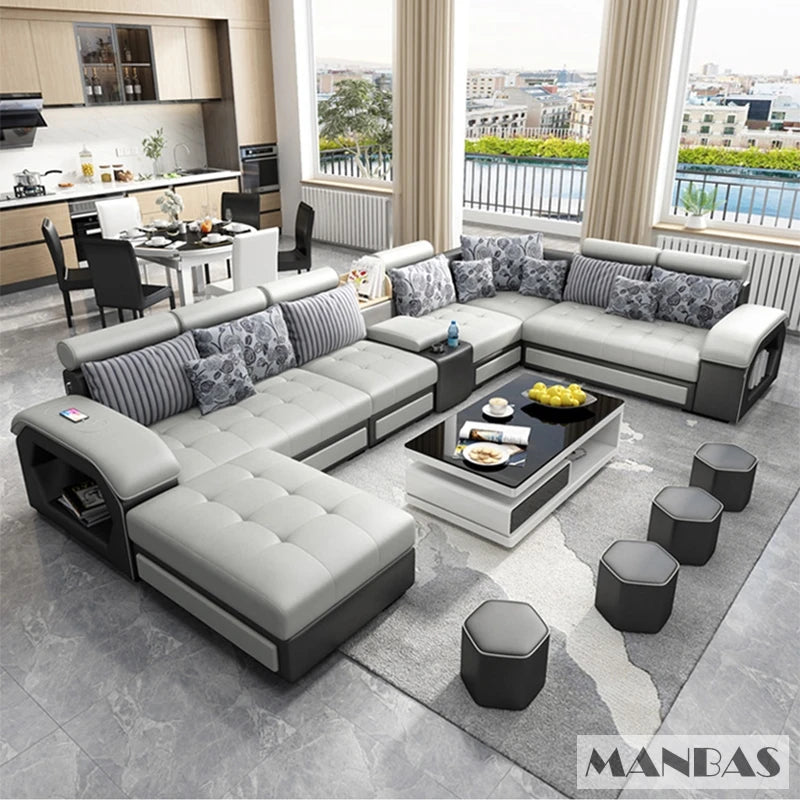 Fabric Sofa Set Furniture Living Room Sofa Set