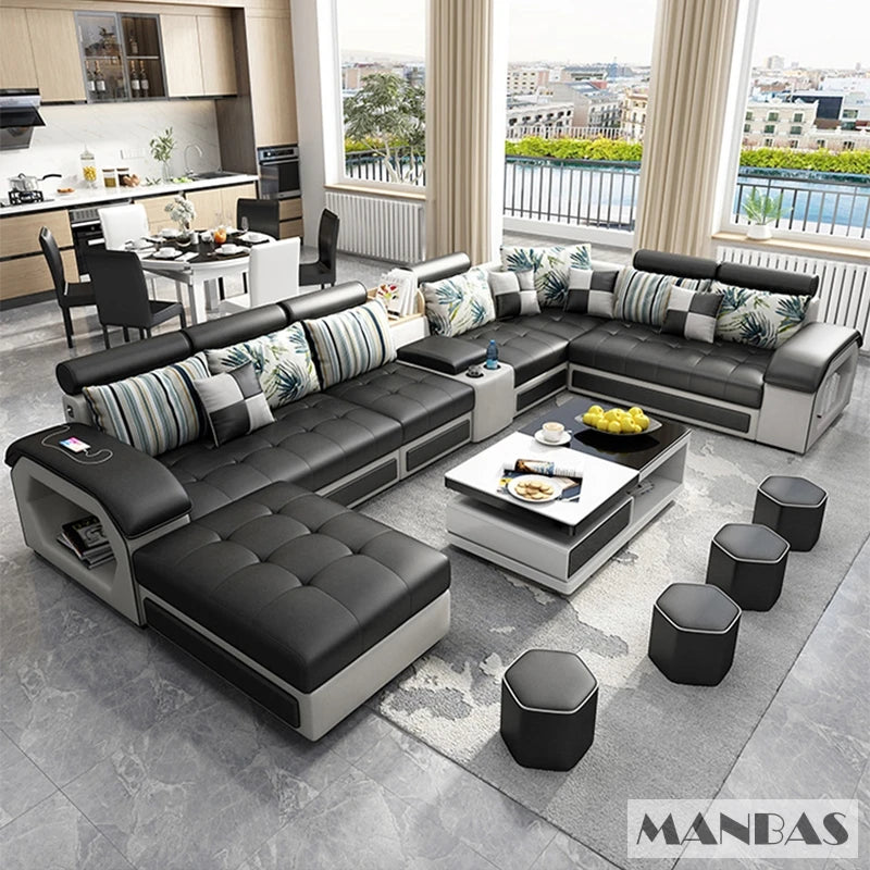 Fabric Sofa Set Furniture Living Room Sofa Set