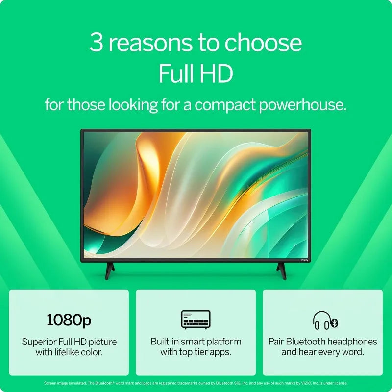 40-inch Full HD 1080p Smart TV with DTS Virtual: X, Alexa Compatibility,