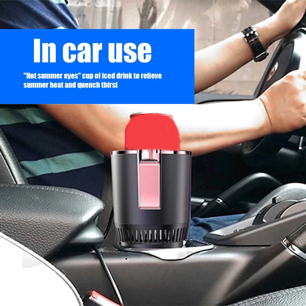 Smart Cooling & Heating Car Cup holder