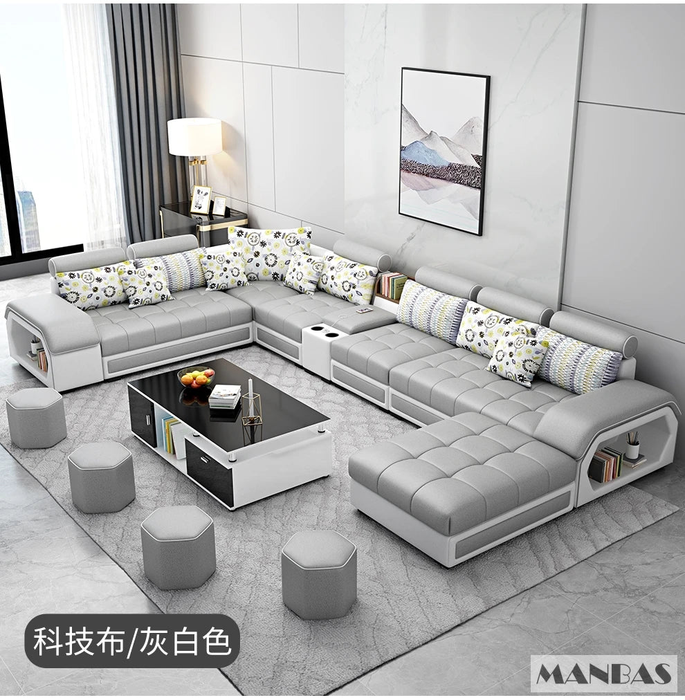 Fabric Sofa Set Furniture Living Room Sofa Set
