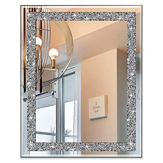 Crystal Crush Diamond Mirror 16x20 Wall Mirror Décoration