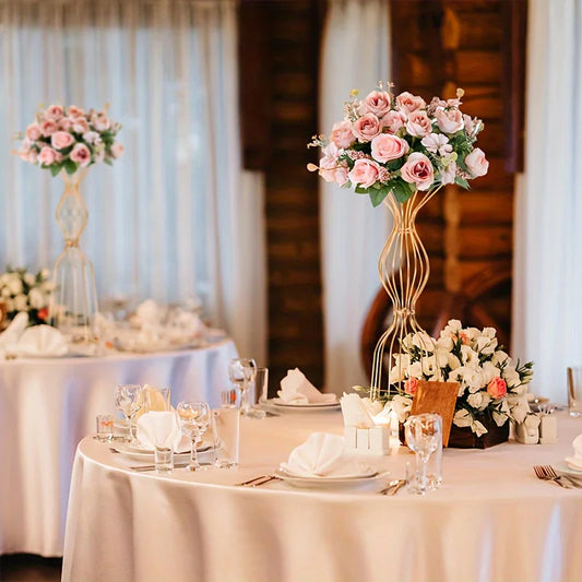 2/10 23.6in High Vases, Wedding Centerpiece Display Decoration,