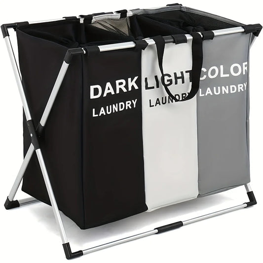 1 large three-layer laundry basket