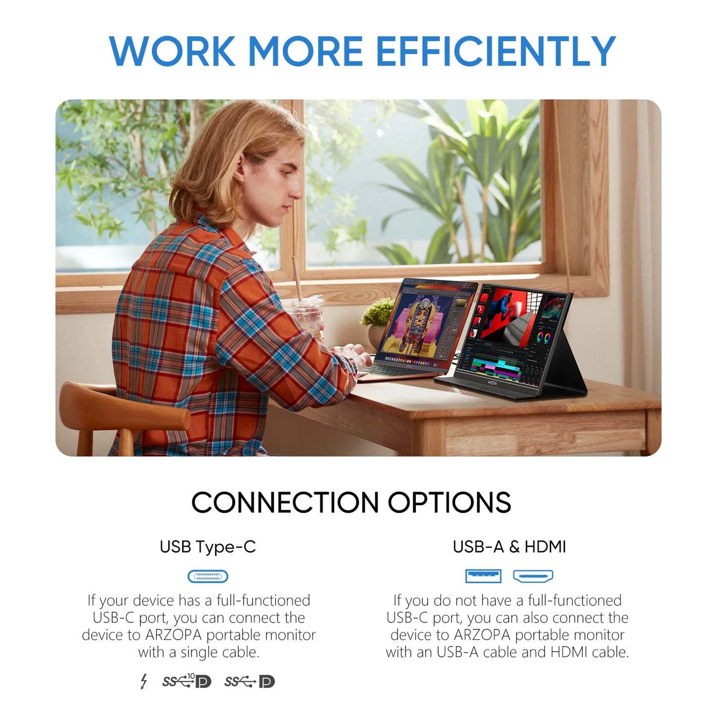 Portable 15.6 inch Monitors for Laptop