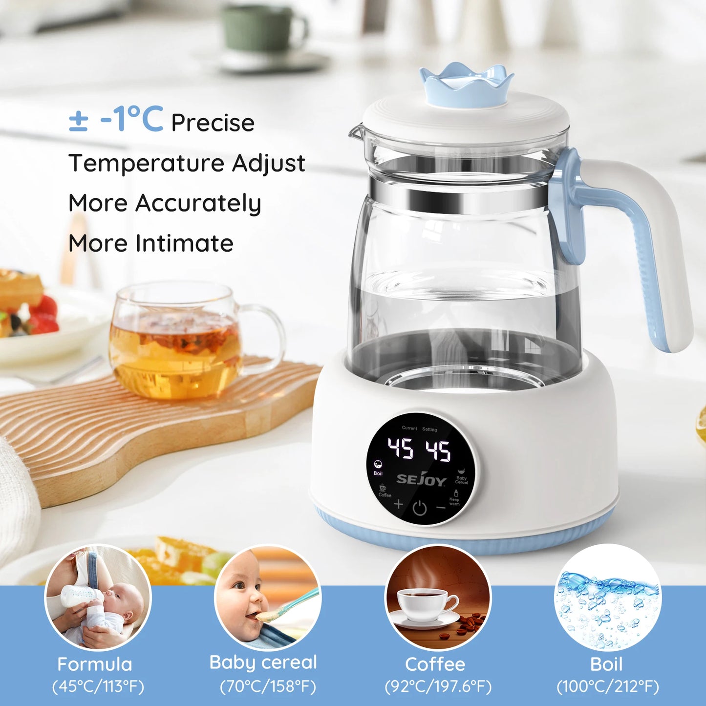 Infant Thermostatic Milk Baby Kettle Keep Warm