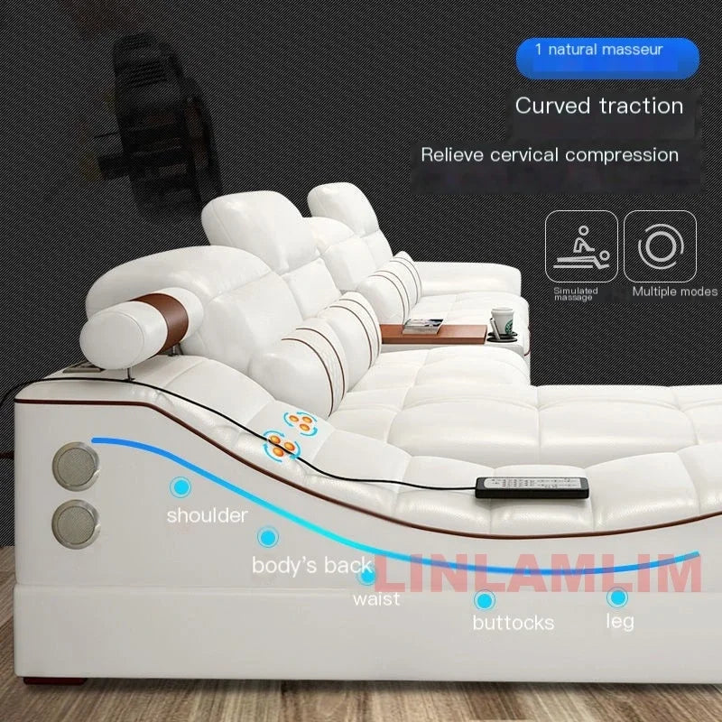 Modern Luxury Sectional Sofa Set with Chaise Lounge